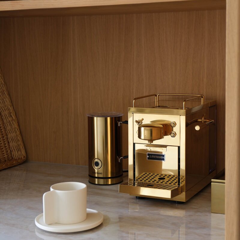 Sjöstrand The Original 2.0 kaffe kapselmaskin 1,2L messing