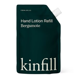 Kinfill Refill håndkrem 500 ml bergamote