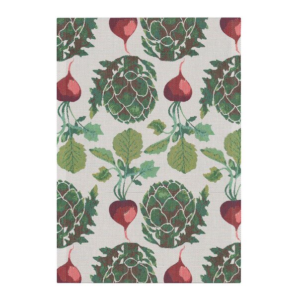 Ekelund Kronärtskocka håndkle 35x50 cm grønn