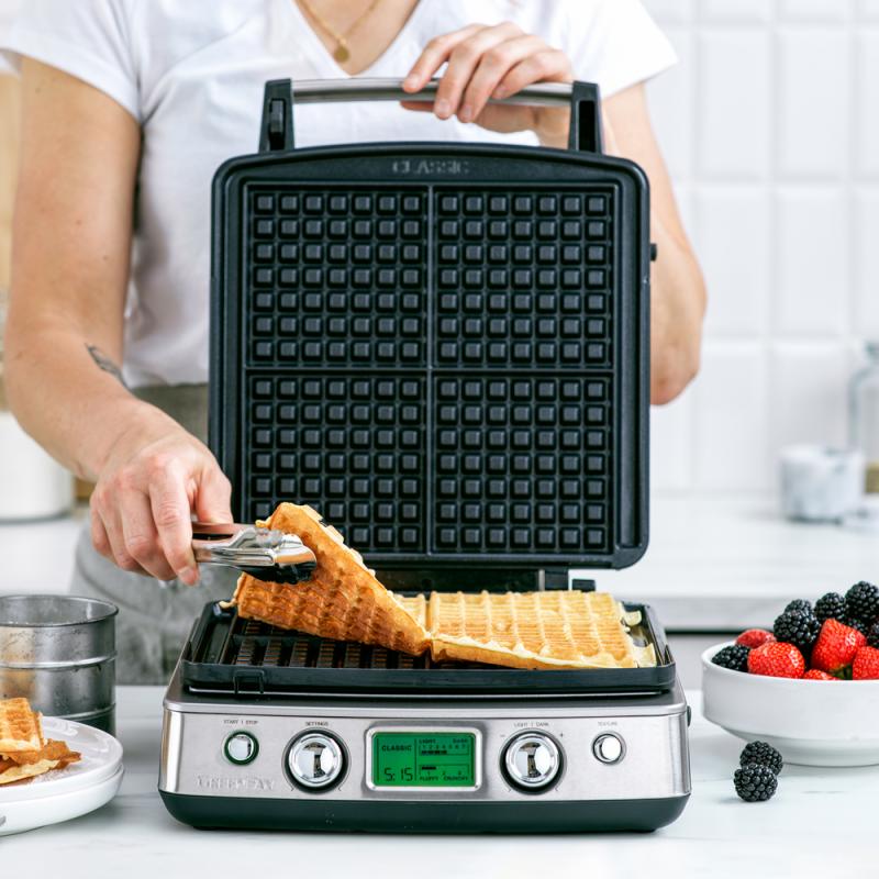 GreenPan Elite vaffeljern 1600W stål