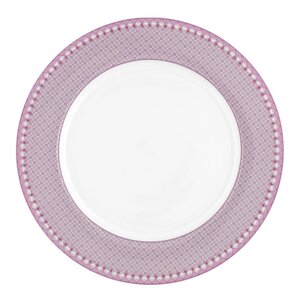 Pip Studio Lily & Lotus Tiles tallerken 26,5 cm lilla