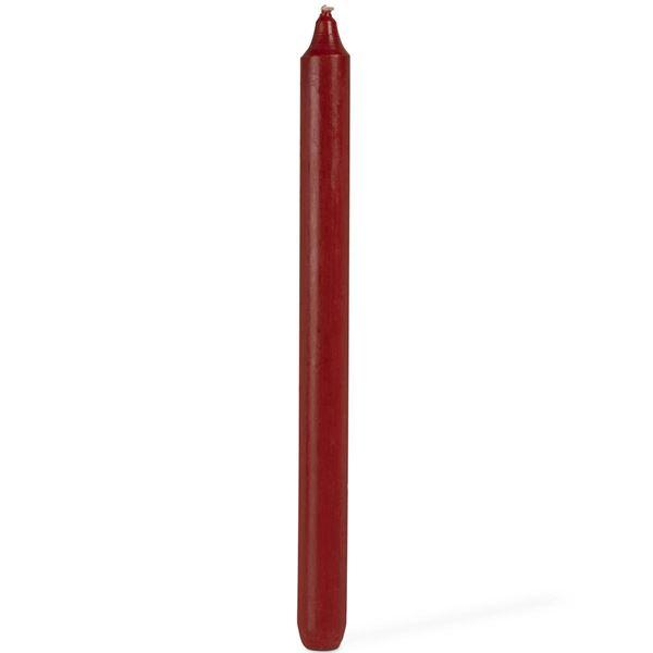 Magnor Kronelys 28 cm rød