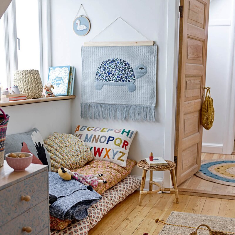 Bloomingville MINI Pute Lexi 25x25 cm natur