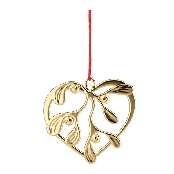 Rosendahl Karen Blixen ornament 6 cm Under the Mistletoe gull