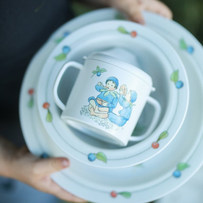 Rätt Start Elsa Beskow barneservise 3 deler Putte