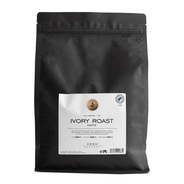 Cemo Ivory Roast hele kaffebønner 1 kg