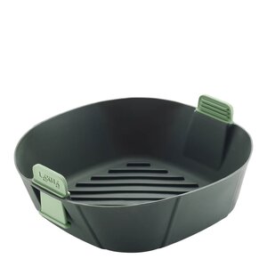 Lékué Silikonkurv L til airfryer 22x22 cm grå