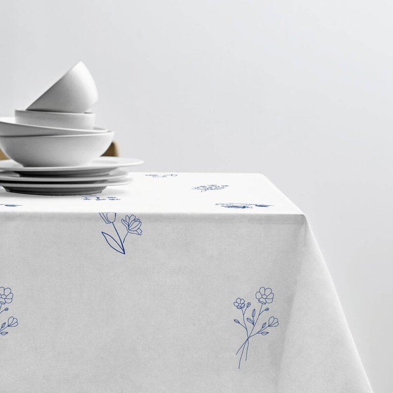 Zone Denmark Charm duk 140x270 cm hvit