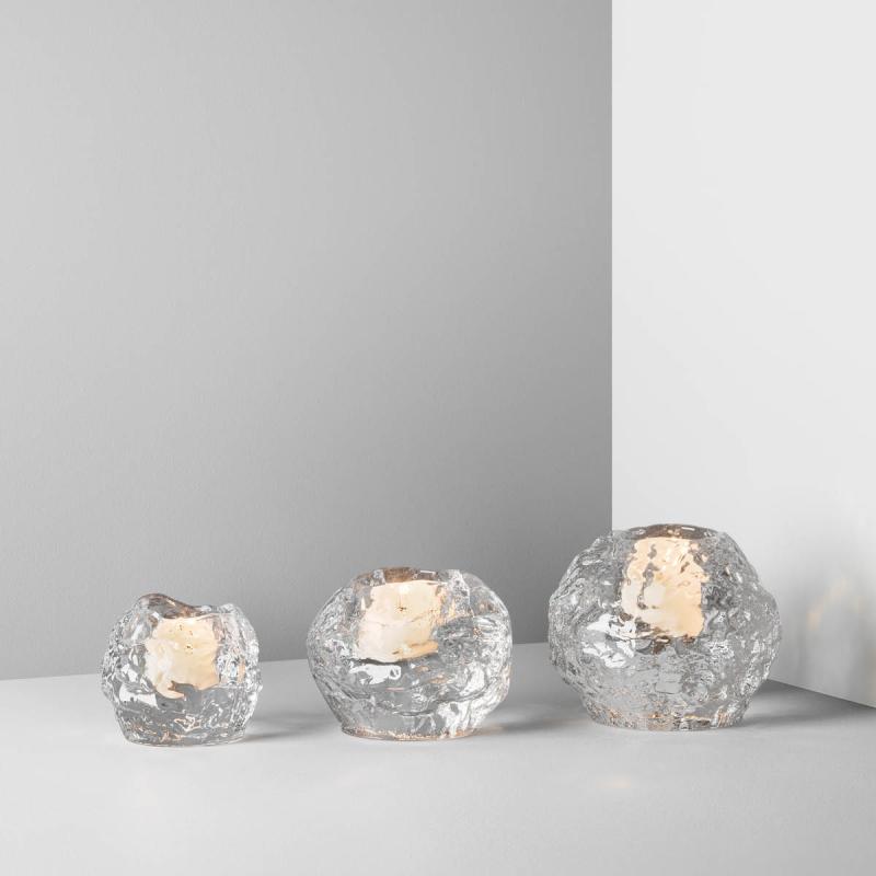 Kosta Boda Snowball votive lysestake 6 cm