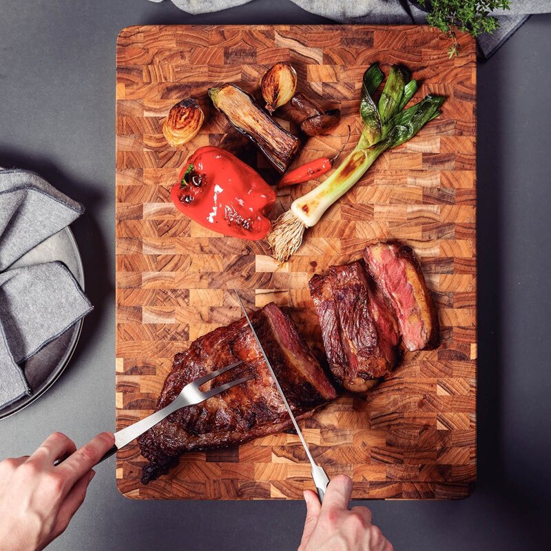 Tramontina Skjærefjøl i tre 38x50 cm endeved teak