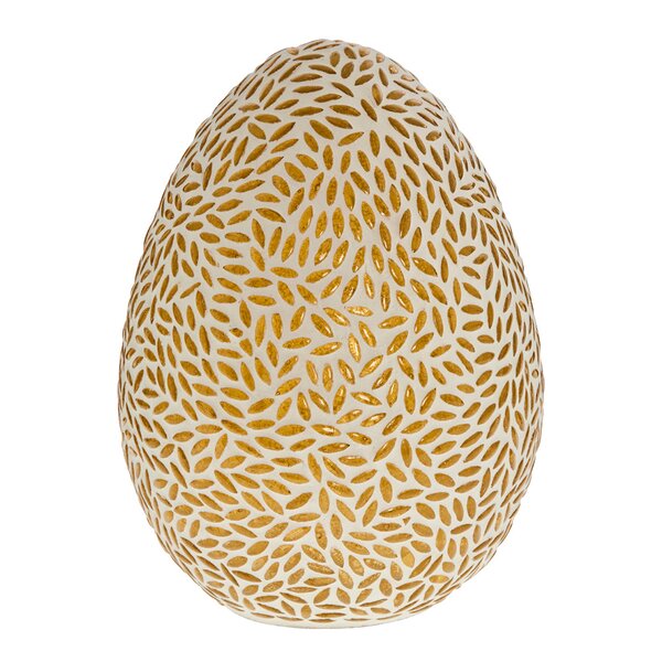 Lene Bjerre Murilia egg H20 cm gul