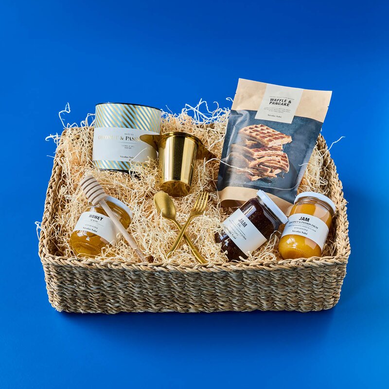 Nicolas Vahé Naba oppbevaringskurv 30x41 cm sjøgress