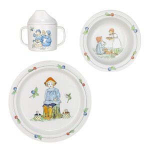 Rätt Start Elsa Beskow barneservise 3 deler Putte