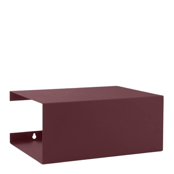 ReCollector BoxShelf hylle 35x25x15 cm Maroon Red