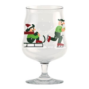 Holmegaard Mikkeller universal ølglass 40 cl Christmas 2025