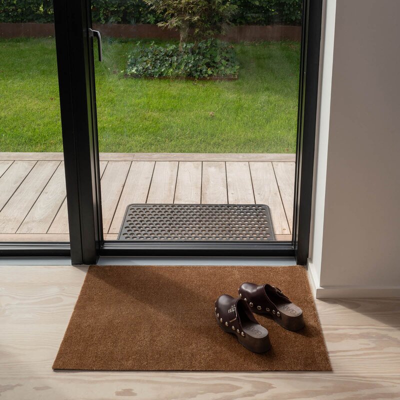 Tica Copenhagen Unicolor gulvmatte 90x60 cm cognac