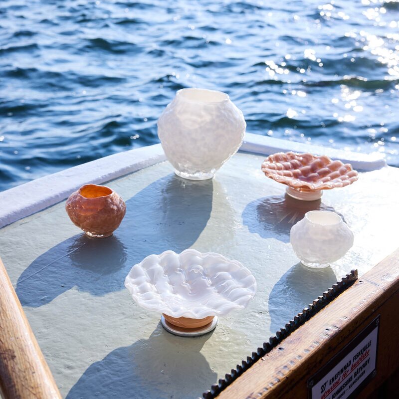 ByOn Corallo vase XS 17,5x17 cm Off-white