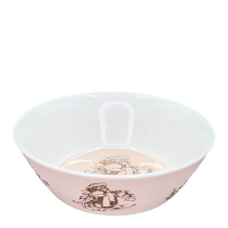 Flåklypa Ludvig bolle 14 cm Ludvig i Åsgårdstrand rosa