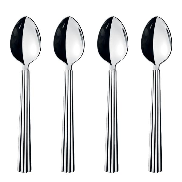 Georg Jensen – Bernadotte kaffeskje 4 stk blank