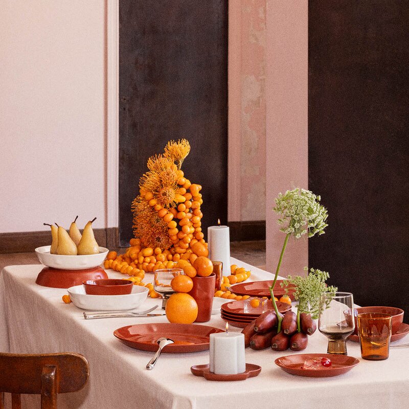 iittala Solare tallerken 27 cm terrakotta