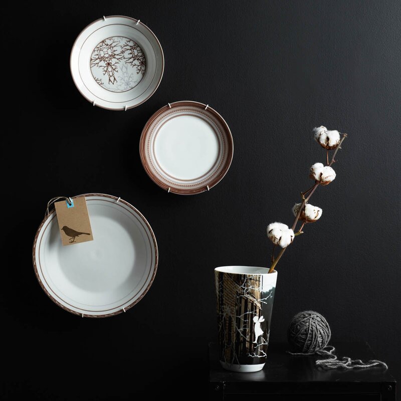 Wik & Walsøe Woodstokk dyp tallerken 21 cm