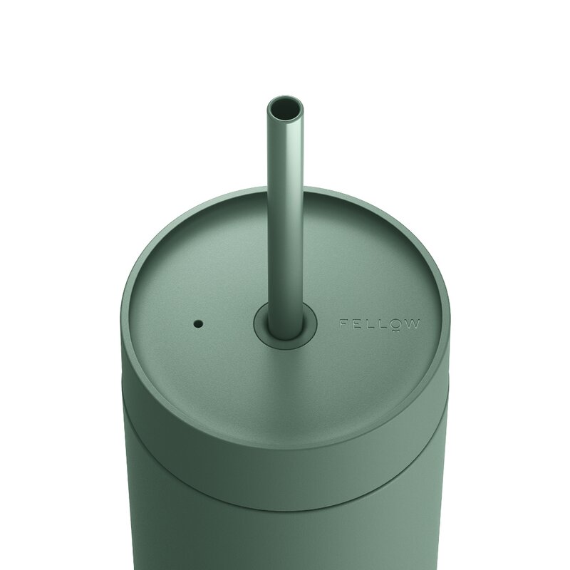 Fellow Carter Cold Desert Capsule tumbler med sugerør 590 ml smoke green