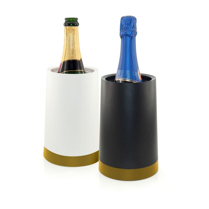 Pulltex Vinkjøler med separat gel hvit/gull