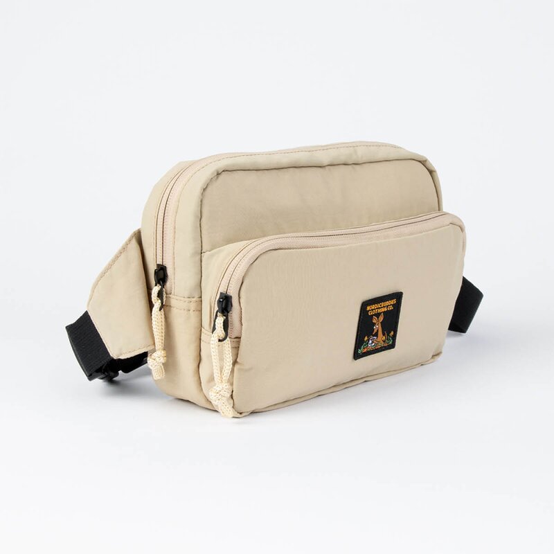 Nordicbuddies Mummi retro mageveske 25x15 cm Sniff beige