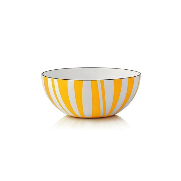 Cathrineholm, stripes bowl 10cm gul