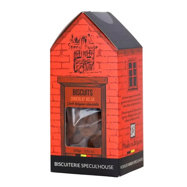 Specul-House Belgisk mørk sjokoladekjeks 100g
