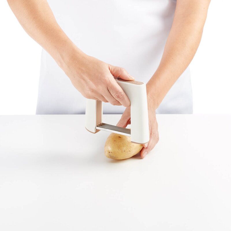 Lékué Hasselback Cutter skjærer for hasselbackpoteter terrakotta