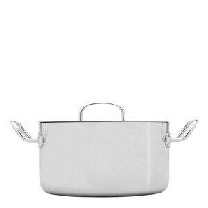 Heirol Steely Classic Triply gryte med lokk 24 cm 5,5L 