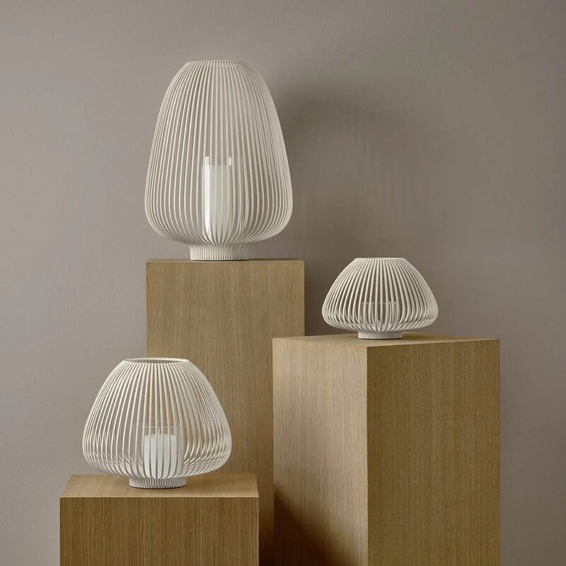 Blomus Lyva lanterne 26,5 cm beige