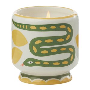 Paddywax Adopo duftlys wild lemongrass Snake gul