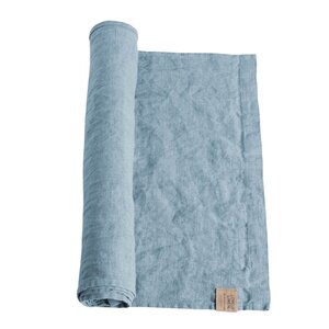 Lovley Linen Lovely bordløper lin 47x150 cm Dusty Blue