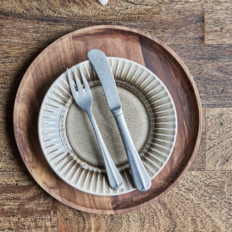 House Doctor Kakegaffel Mora 4 stk sølvfinish