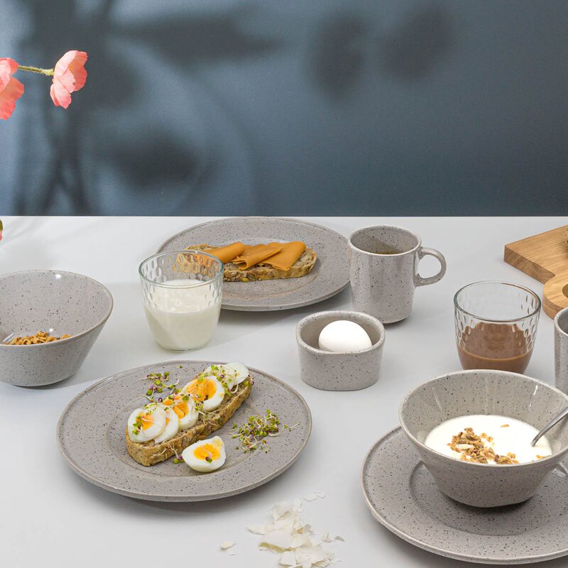 Modern House Granite White skål 68 cl lys grå