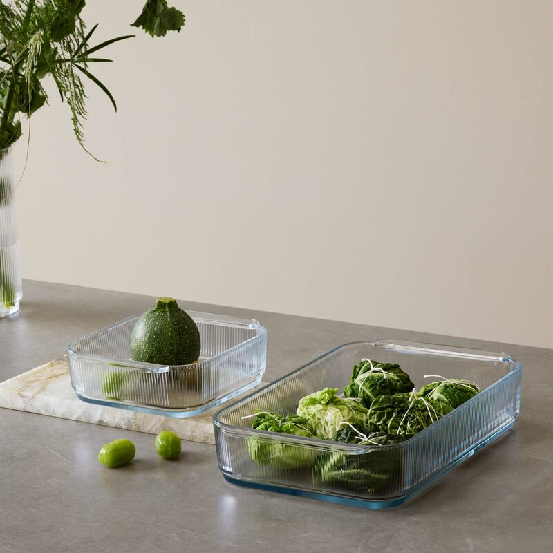 Stelton Pilastro ildfast form 19,7x17,3 cm klar