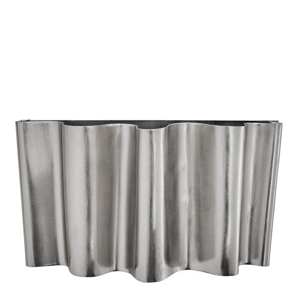 House Doctor Flola vegglampe 36x19 cm børstet sølvfinish