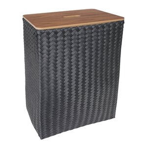 Handed By Grand superb skittentøyskurv m/lokk 44x31x60 cm dark grey