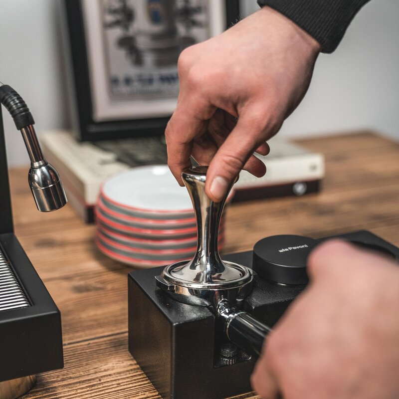 La Pavoni Semi-Pro tamper stål