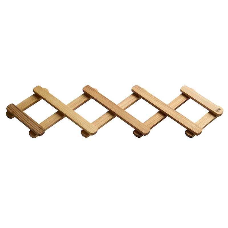 Aida RAW Teak gryteunderlag utfellbart 60 cm