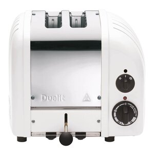 Dualit Classic brødrister 2 skiver hvit