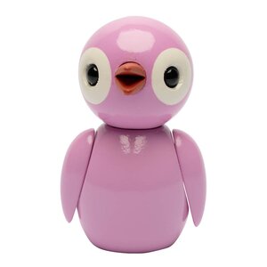 Spring Copenhagen Spring Birds trefigur 6,5 cm powerful pink