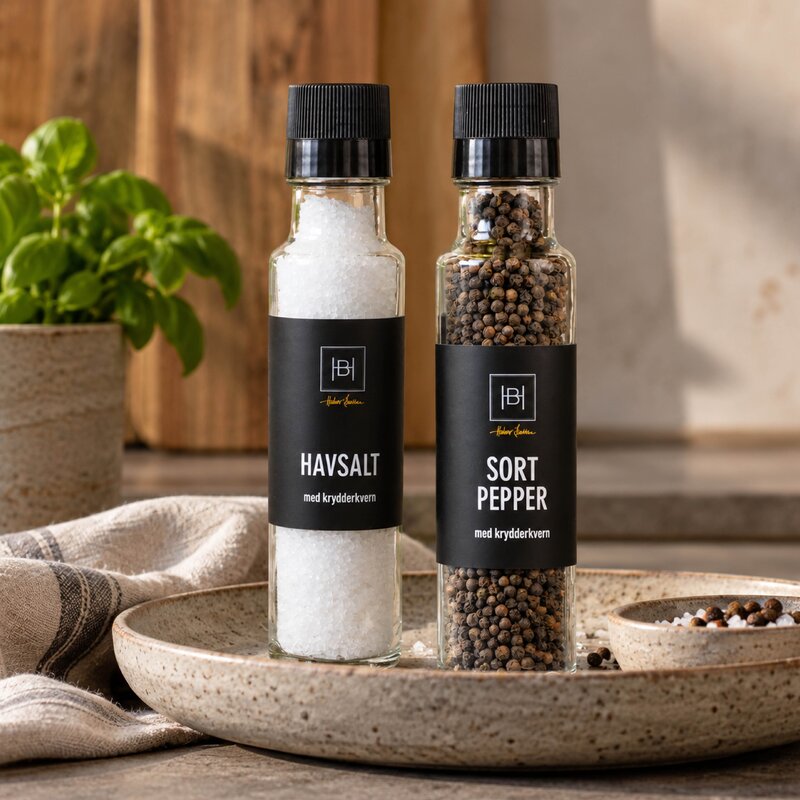 Amundsen Spesial Halvor Bakke gavepose salt & pepper