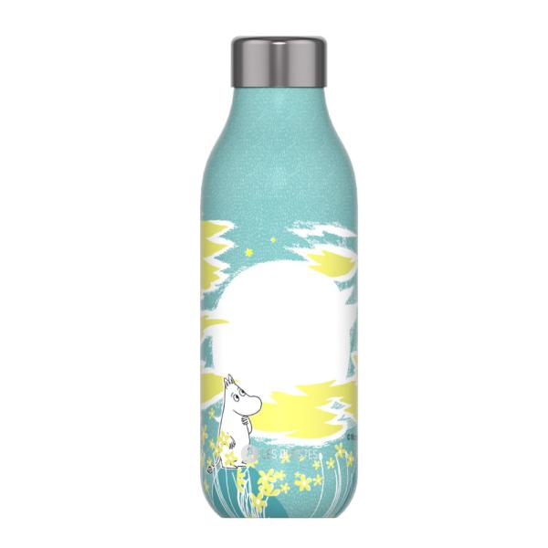 Les Artistes Bottle Up mummi termoflaske 0,5L moomin and moon