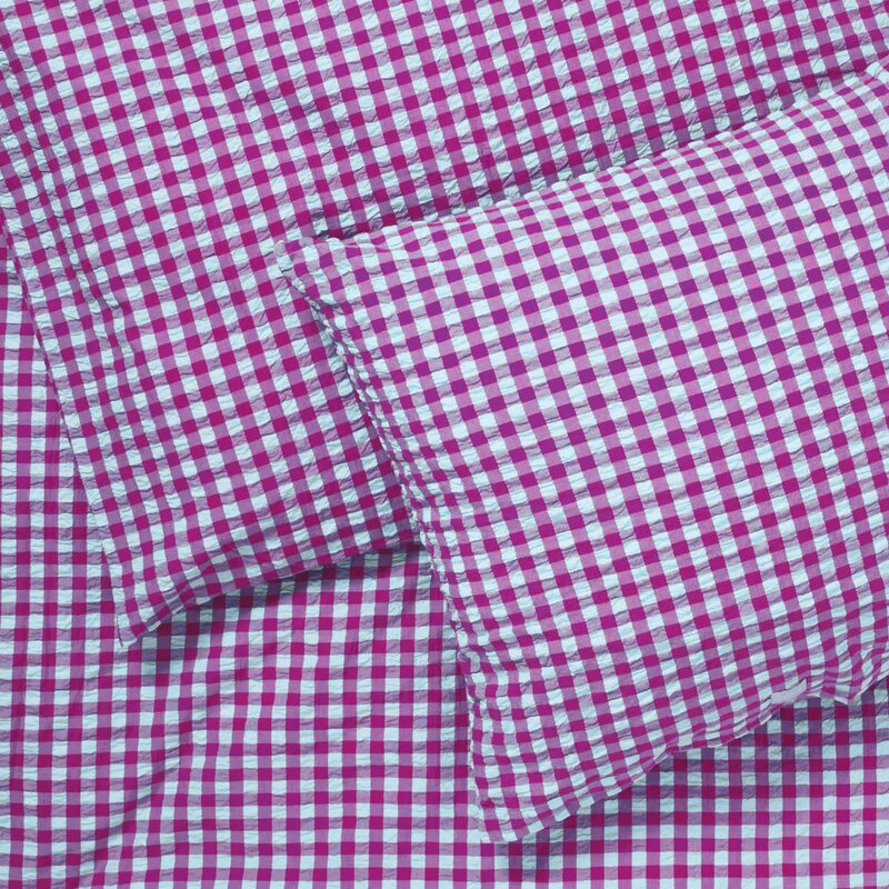 Juna Bæk&Bølge sengetøy 140x200 cm fuchsia/mint