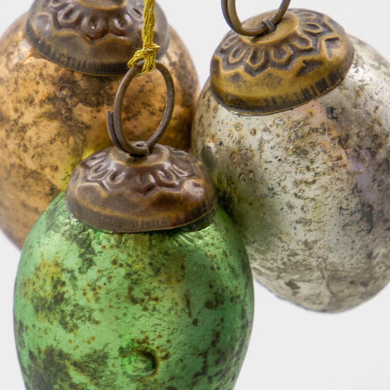 House Doctor Pack påskedekorasjon i glass 12 stk multi