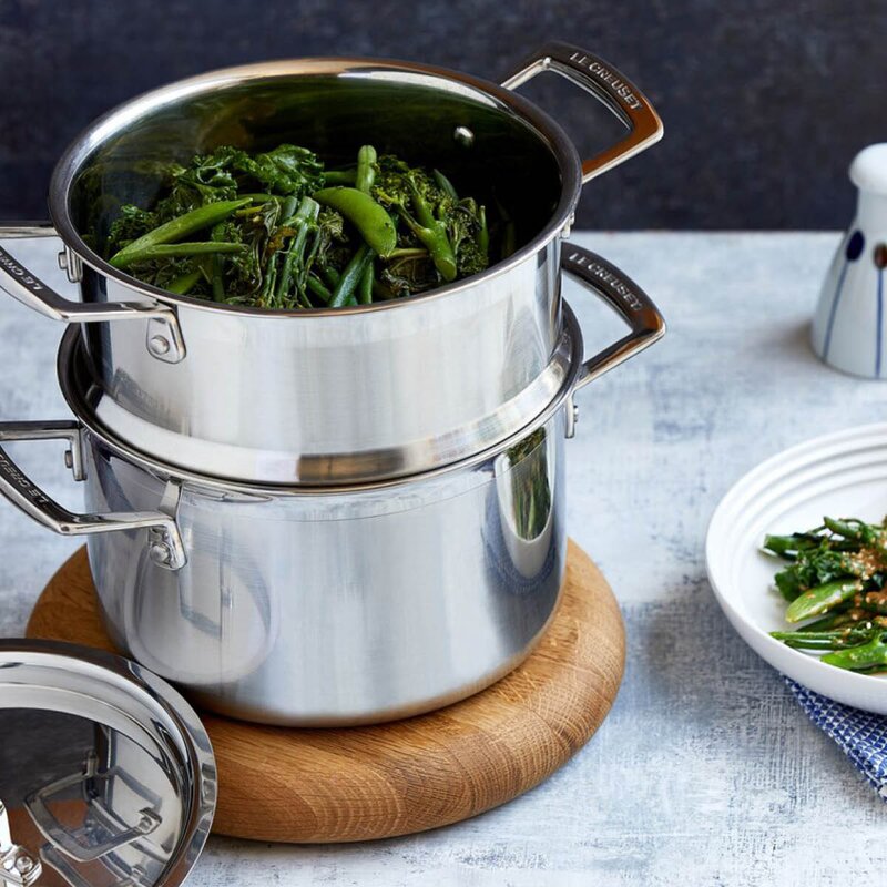 Le Creuset 3-Ply gryte med lokk 18 cm 2,3L