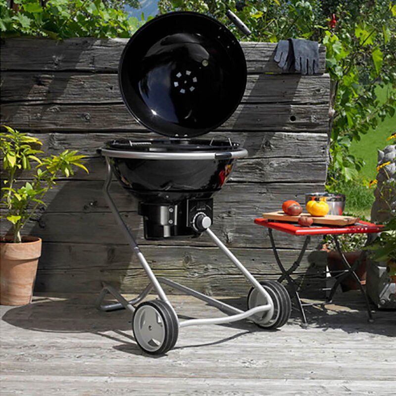 Rösle Air kullgrill F50 emaljert stål/svart
